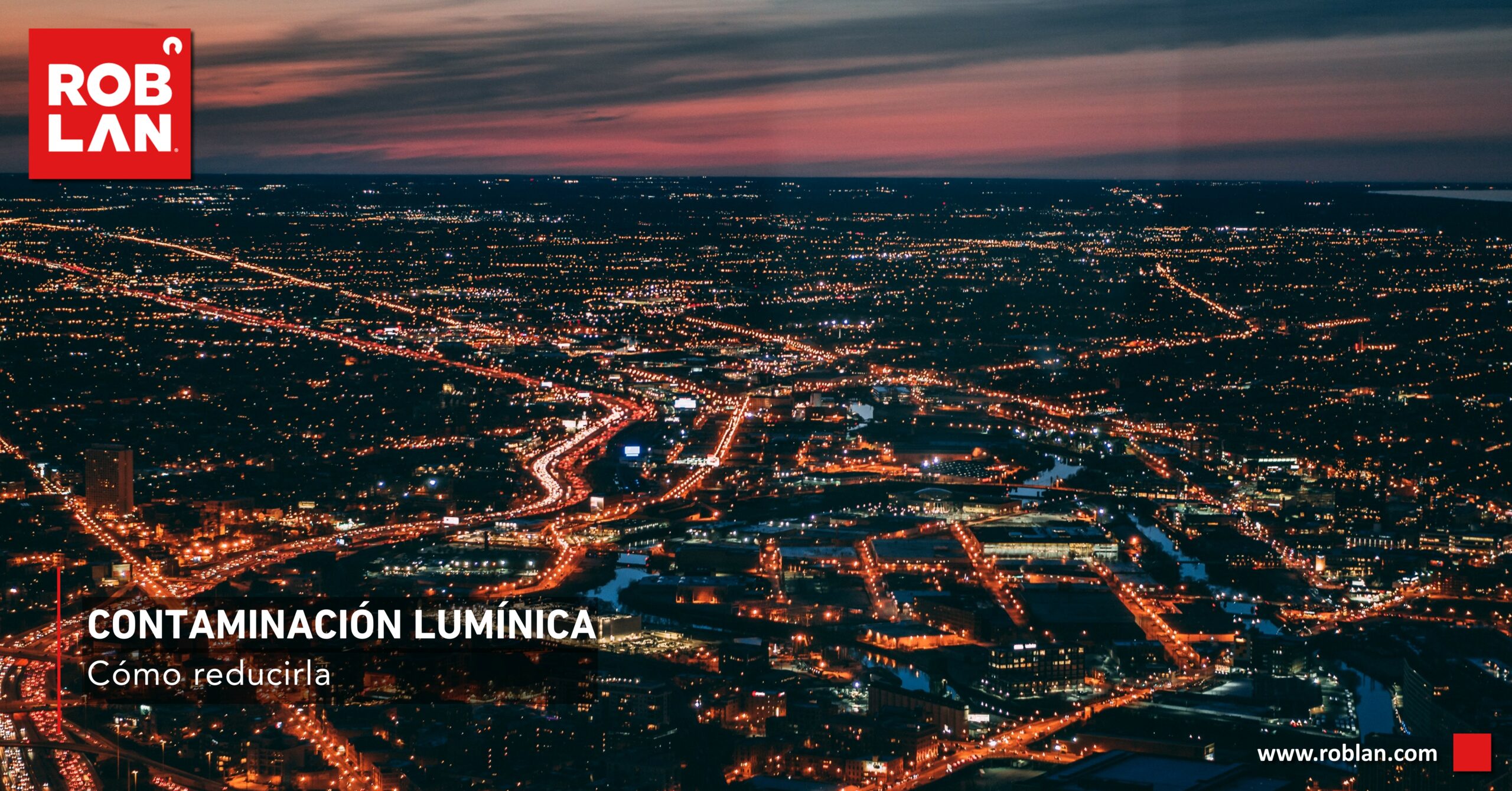 Cómo reducir cont luminica